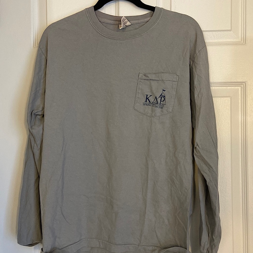 Men’s Comfort Colors KDR Fraternity Long sleeve shirt